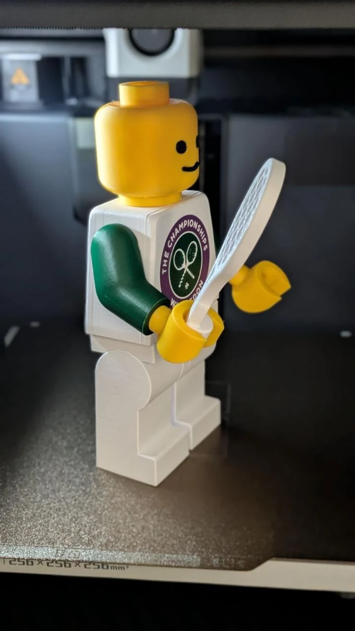 🎾 Figurina tijolo Colecionador Wimbledon - (20cm) – photo 3
